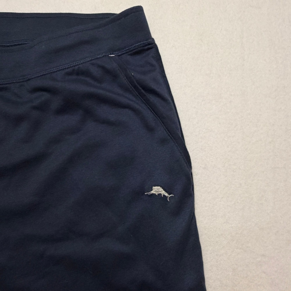 Tommy Bahama Mens XXL Navy Blue Jogger Lounge Pants Pajamas Relaxed Soft Stretch - Picture 3 of 8